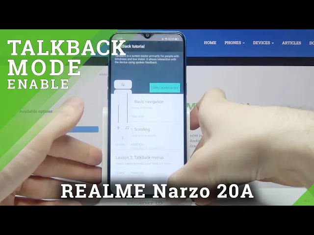 Video thumbnail for How to Turn On Talkback Mode – Use Talkback Option on REALME Narzo 20A