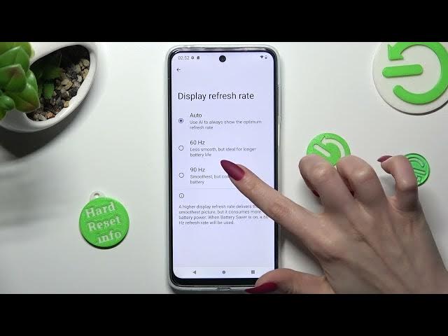 Video thumbnail for How to Apply Lower / Higher Refresh Rate in Motorola Moto G23 - Change Display Refresh Rate