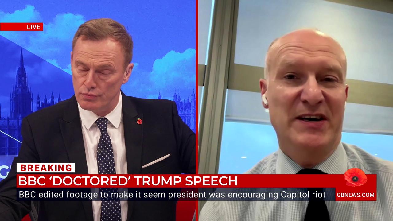 'Video thumbnail for WATCH: BBC doctoring of Donald Trump 'didn't happen by accident', Gordon Rayner says'