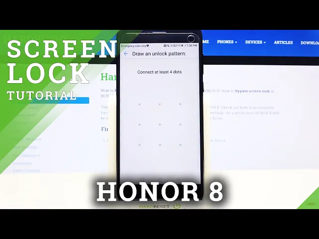 Video thumbnail for How to Add Screen Lock on HONOR 8 – Set Up Screen Lock