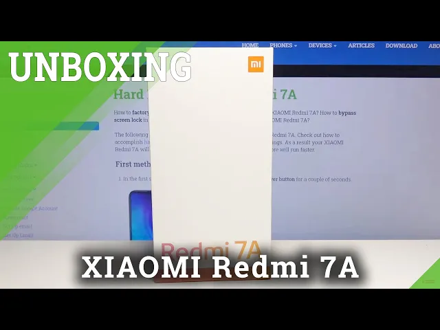 Video thumbnail for What is hidden in XIAOMI Redmi 7A’s Box – Unboxing