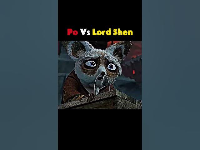 Po  VS Lord Shen | #kungfupanda #edit #panda