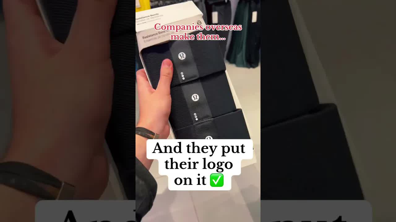 Video thumbnail for Lululemon's Secret: Where They REALLY Get Their Clothes
