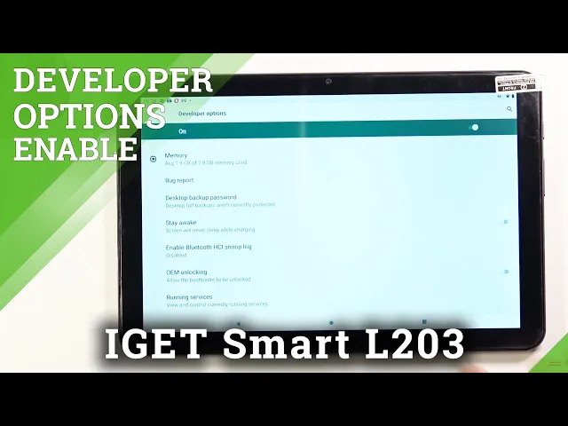Video thumbnail for Developer Options in IGET Smart L203 – Enter Developer Features