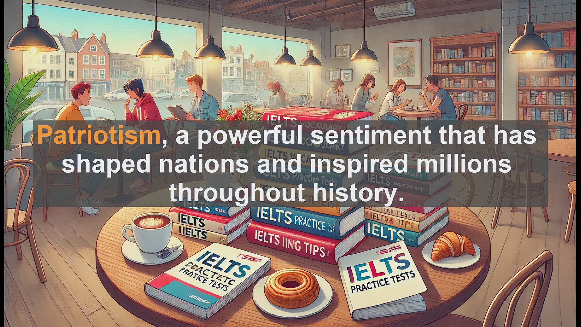 'Video thumbnail for 5000 Must Know IELTS 8.0 Vocabulary - Patriotism: Key Vocabulary for IELTS Success'