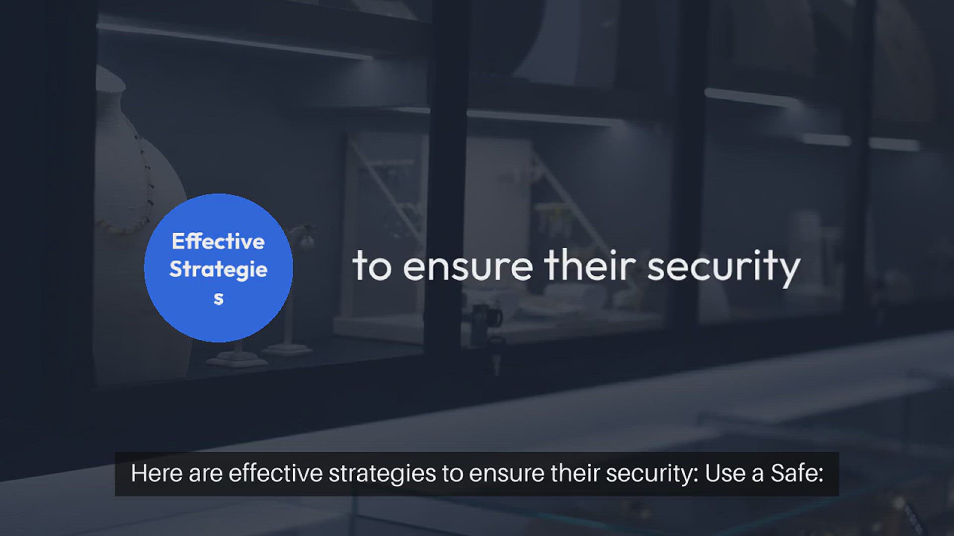 Video thumbnail for Safe Storage for Jewelry and Valuables