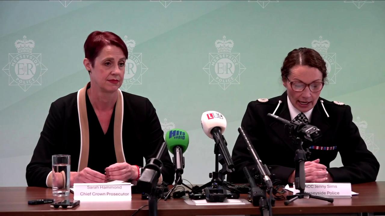 Video thumbnail for Watch in full: Police make announcement after Liverpool car ramming