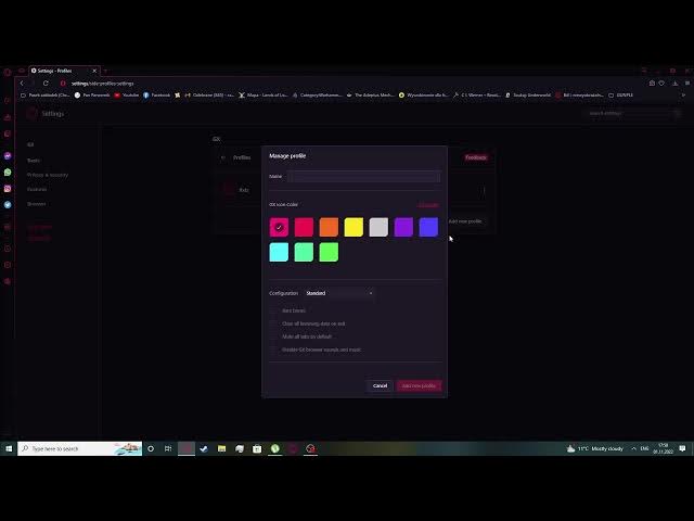 Video thumbnail for Opera GX - How To Create & Manage Profiles