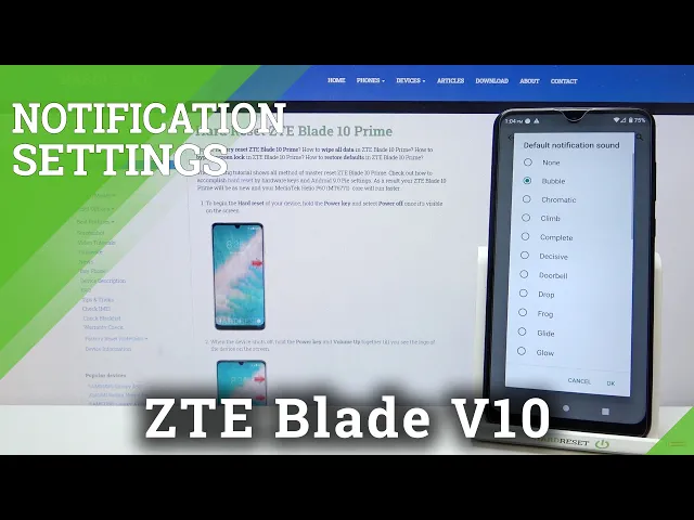 Video thumbnail for Notification Tones in ZTE Blade 10 - Review all Sounds!