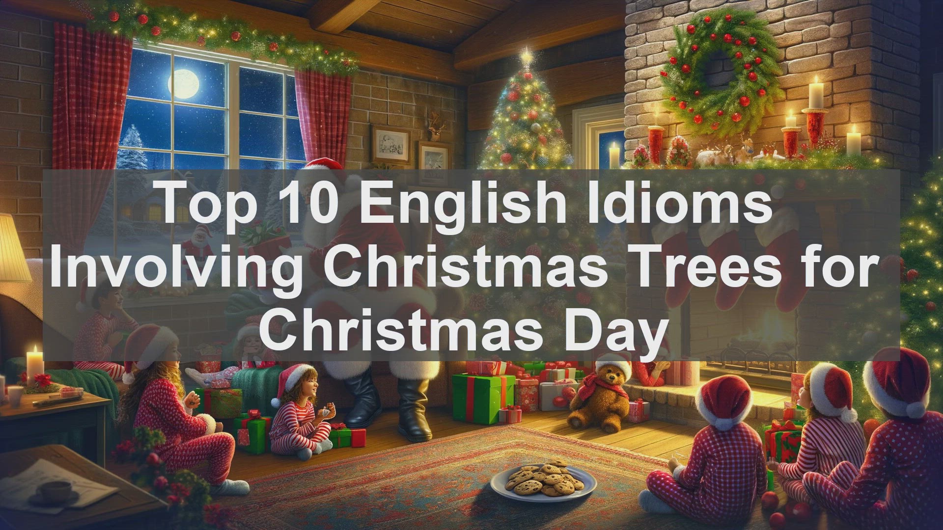 'Video thumbnail for Top 10 English Idioms Involving Christmas Trees for Christmas Day'