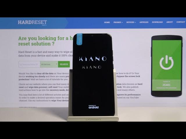 Video thumbnail for Activate & Use Recovery Mode on KIANO Elegance 6.1 Pro - Recovery Option