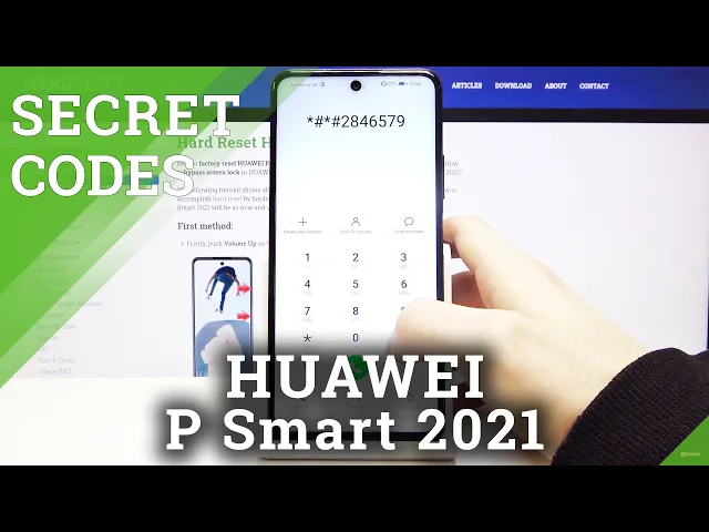 Video thumbnail for Secret Codes in HUAWEI P Smart 2021 - Hidden Modes & Test Mode
