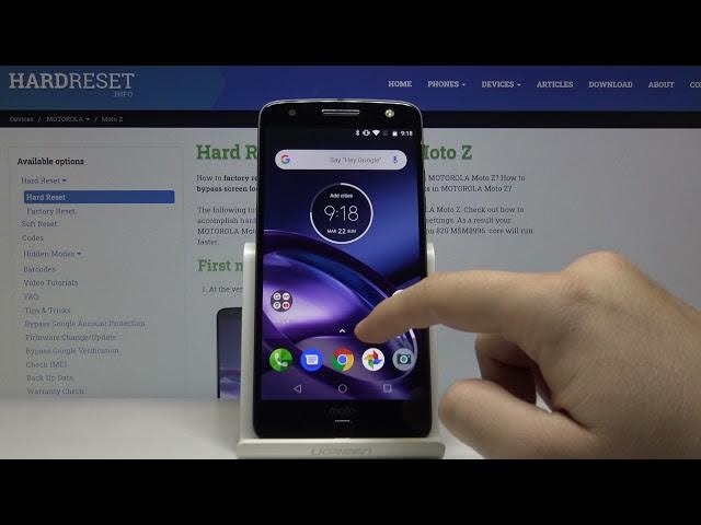 Video thumbnail for How to Hide Location in MOTOROLA Moto Z – Turn Off Device Location