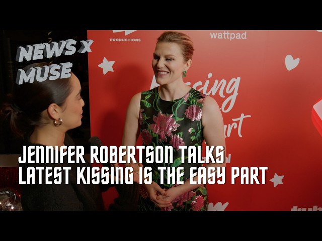 Video thumbnail for Jennifer Robertson Talks Latest Kissing is the Easy Part