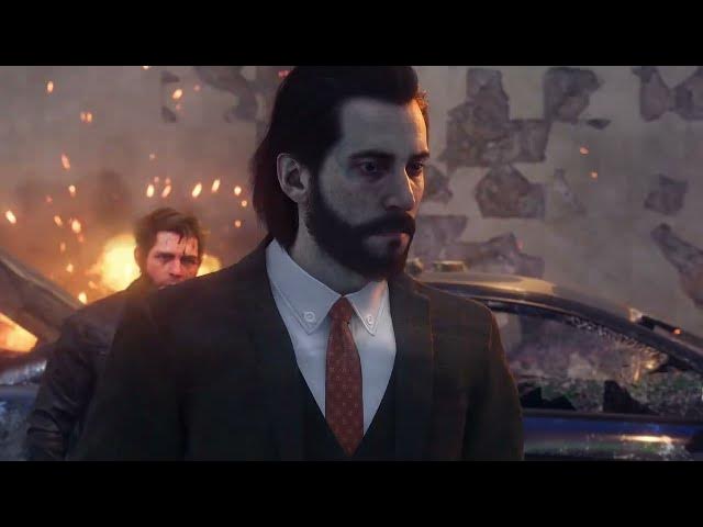 Video thumbnail for Marvel's Wolverine - Get Angry: Nathaniel Essex "The Hand Have A Helix Engine" Daytime Cutscene