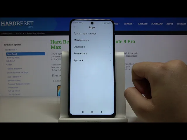 Video thumbnail for Change Default Apps - XIAOMI Redmi Note 9 Pro Apps Settings