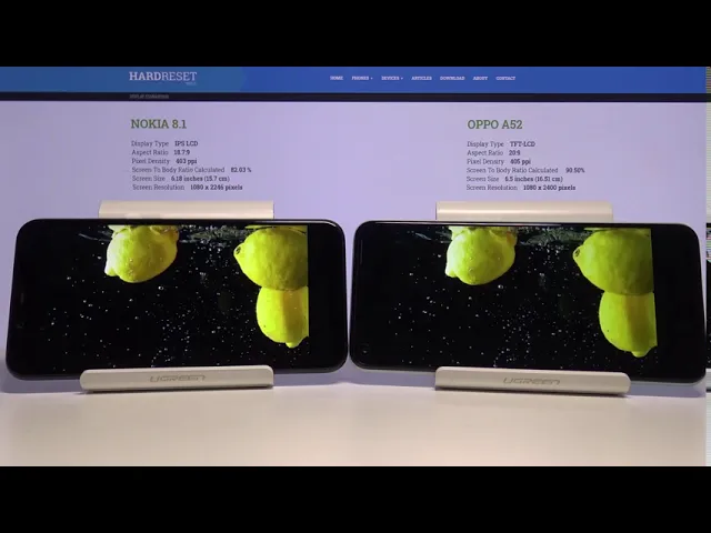 Video thumbnail for Display Comparison of NOKIA 8.1 vs OPPO A52 – Find Differences