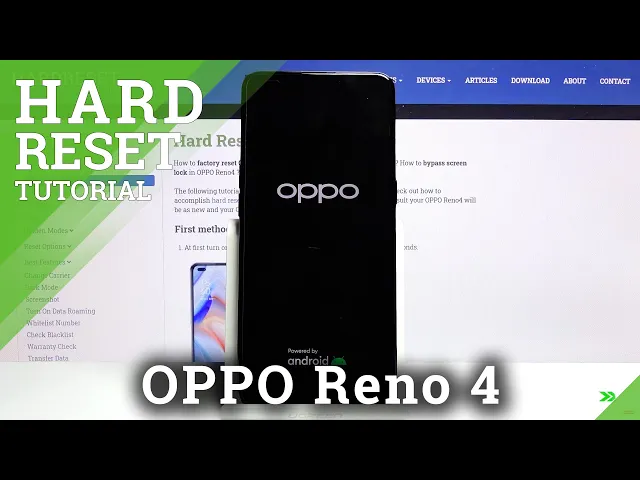 Video thumbnail for How to Factory Reset OPPO Reno 4 – Erase All Content & Settings