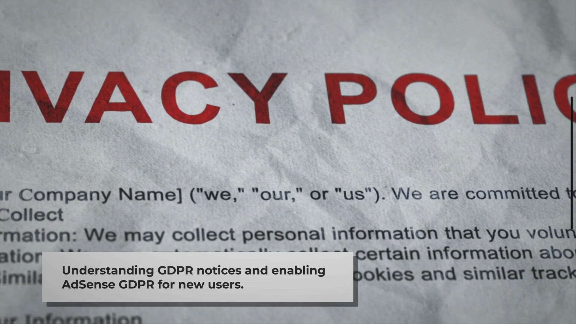 Video thumbnail for Instructions for turning on GDPR notices on adsense, Ad google Manager to make money online on personal website
