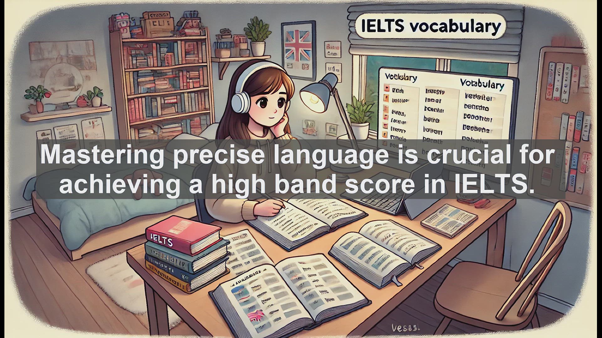 'Video thumbnail for 2500 Must Know IELTS 6.5 Vocabulary - How to Use 'Precisely' in IELTS: Boost Your Band Score'
