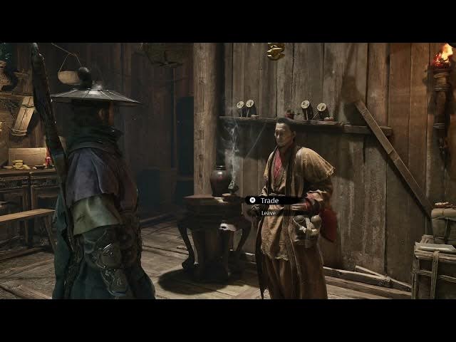 Video thumbnail for Phantom Blade Zero - Against The Flow: Mandate's Outpost: Meet The Peddler (Shop Items)