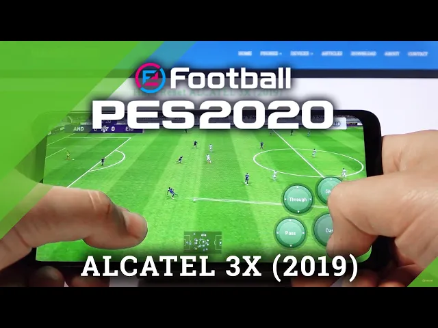 Video thumbnail for PES Mobile GamePlay on ALCATEL 3X (2019) – Test Pro Evolution Soccer