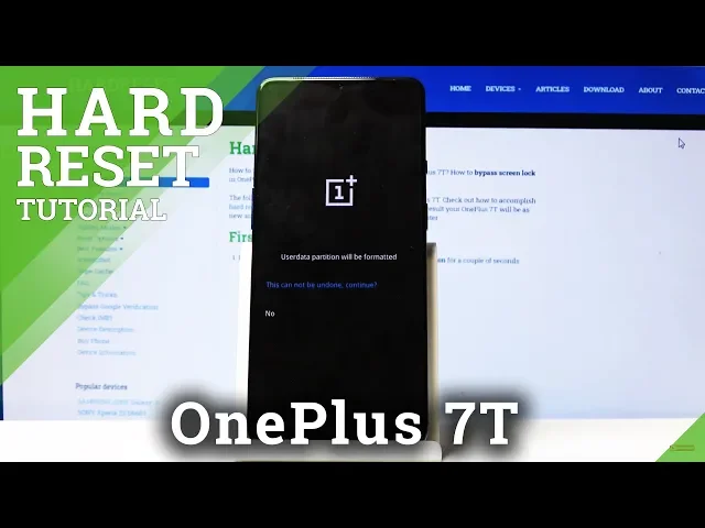 Video thumbnail for Hard Reset OnePlus 7T - Reset Device via Secret Code