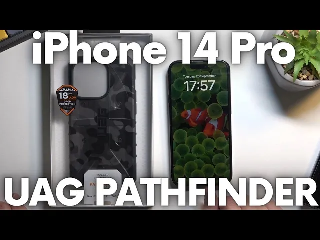 Video thumbnail for iPhone 14 Pro - UAG Pathfinder Rugged Protection | Protective Case