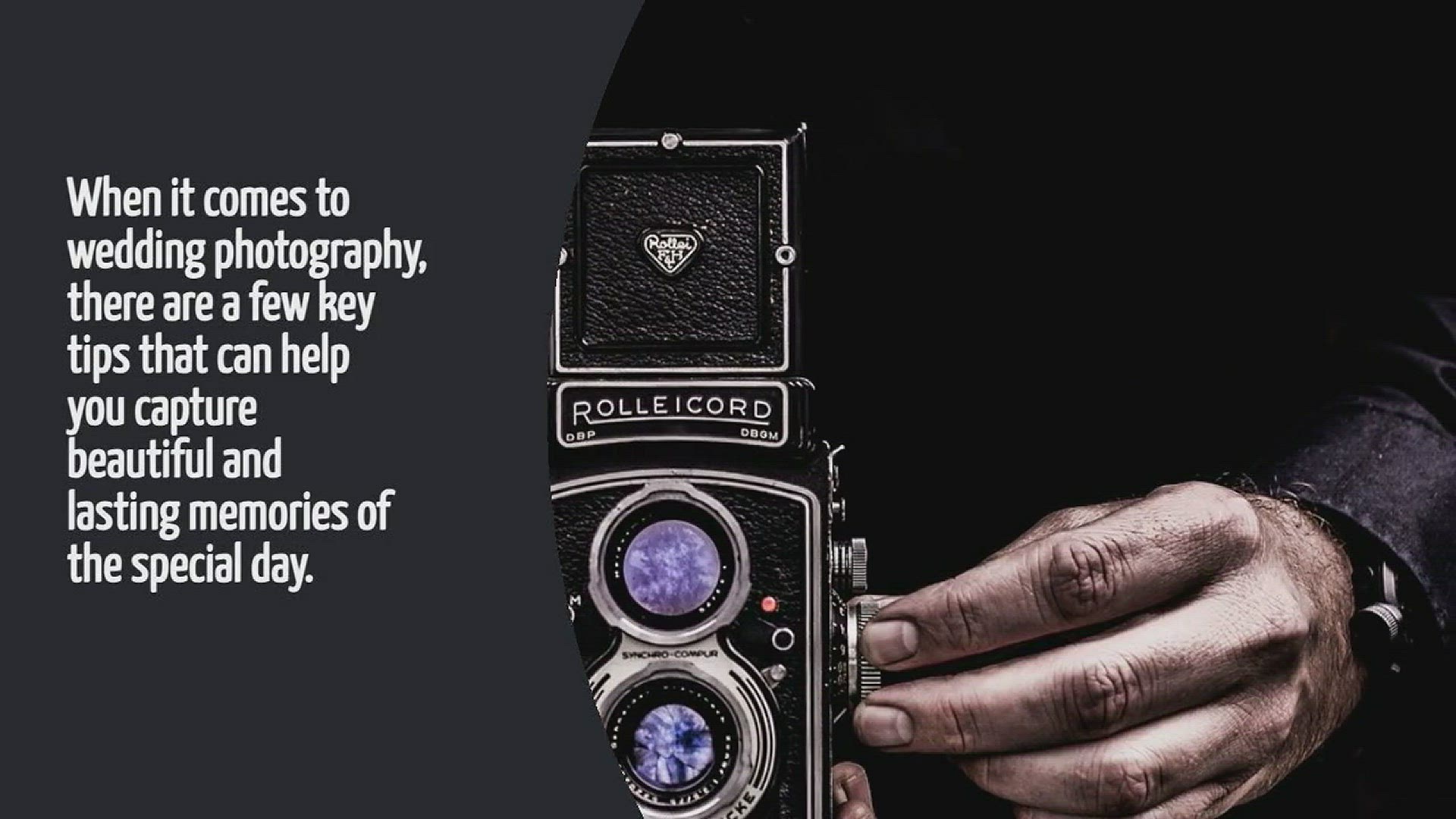 Video thumbnail for Wedding Photography How To