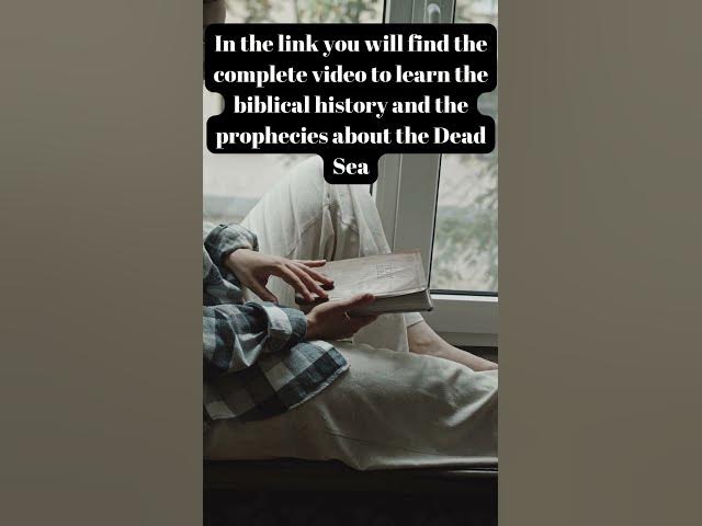 'Video thumbnail for The Dead Sea Comes Alive; Biblical Story #deadsea #predictions #Prophecies #Christians'