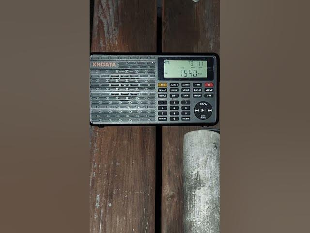 Video thumbnail for XHDATA D-109WB MW/LW/FM/SW/WX/BT/TF/USB/MP3 Radio - MW DX of KXEL @ 1540 from Cedar Rapids Iowa