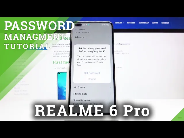 Video thumbnail for How to Set Password on Apps in REALME 6 Pro – Lock App Access