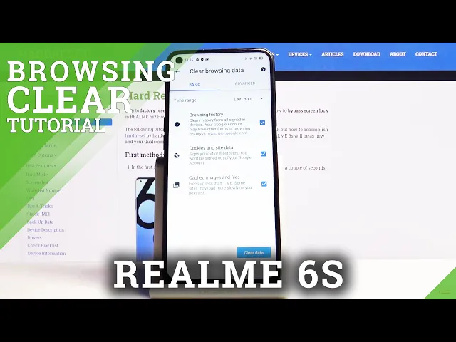 Video thumbnail for How to Clear Browsing Data in REALME 6s – Clear Internet History