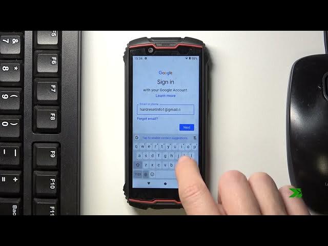 Video thumbnail for How to Add & Remove Google account on Cubot King Kong Mini 2 - Manage Google account