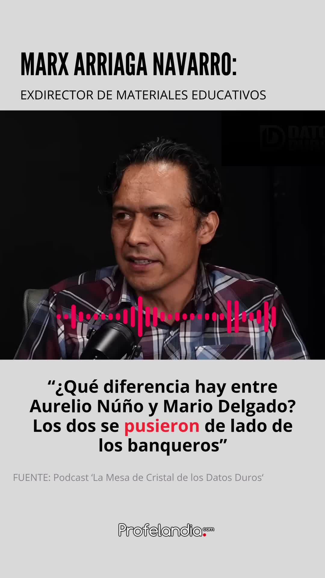 Video thumbnail for Marx Arriaga revienta a Mario Delgado: "Traicionó al magisterio"