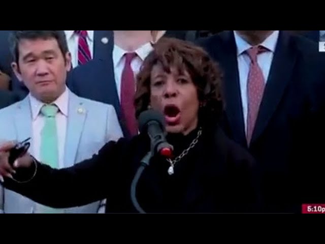 Video thumbnail for 'Nobody Elected Your Ass' - Maxine Waters Humiliated At Insane Rally