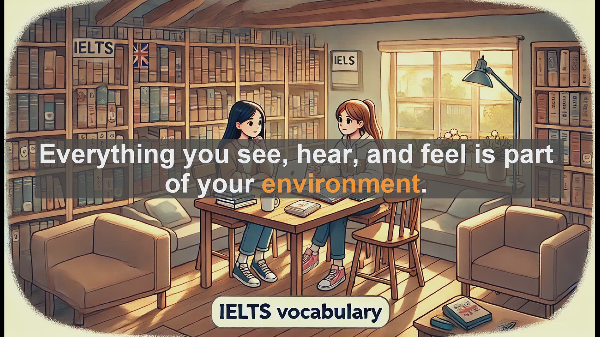 'Video thumbnail for 2500 Must Know IELTS 5.5 Vocabulary - Understanding 'Environment': Definition, Usage, and Examples'