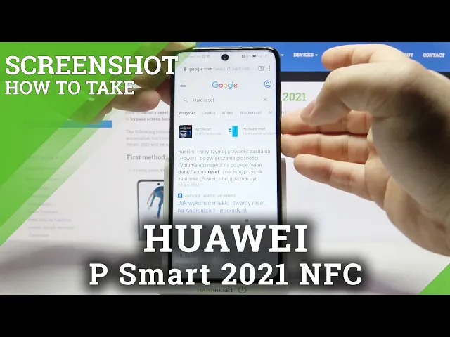 Video thumbnail for How to Take Screenshot on HUAWEI P Smart 2021 NFC – Save Screen