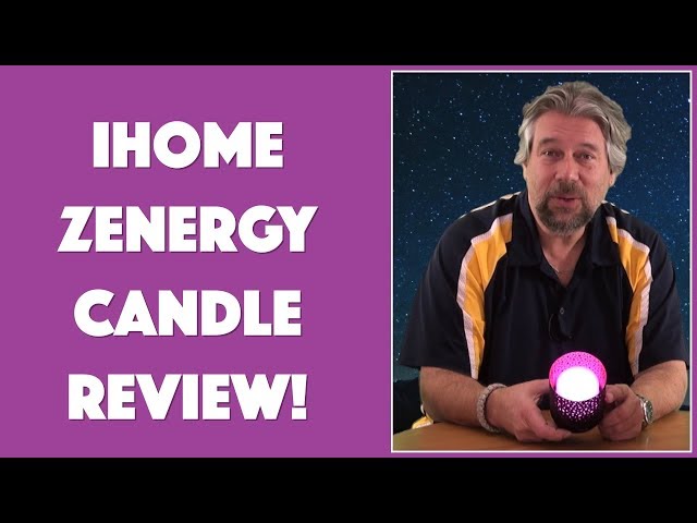 Video thumbnail for The Relaxing iHome Zenergy Candle  -- REVIEWED