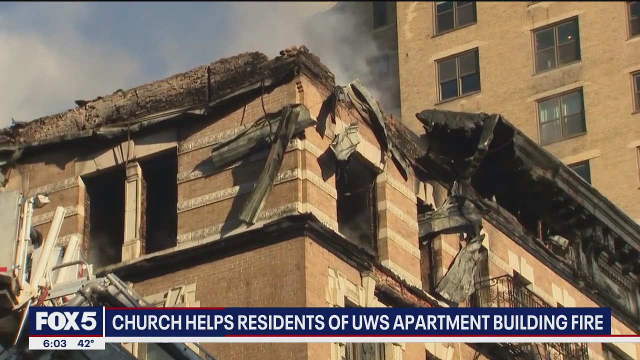 Video thumbnail for Church helps residents of Upper West Side apartment building fire