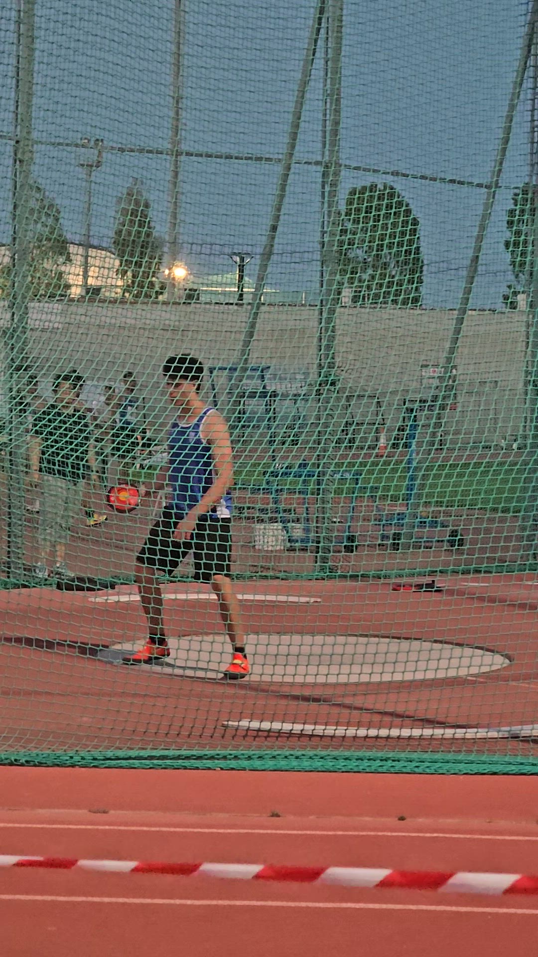 Video thumbnail for Winning competition throw 13/6/26 47.78m
