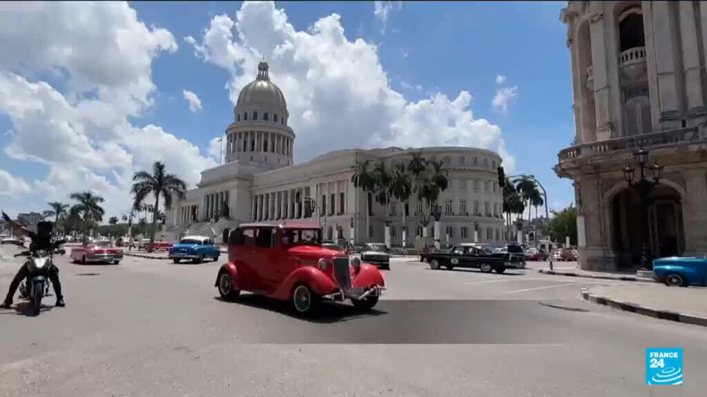 'Video thumbnail for Cuba: Vintage cars reborn in Havana'