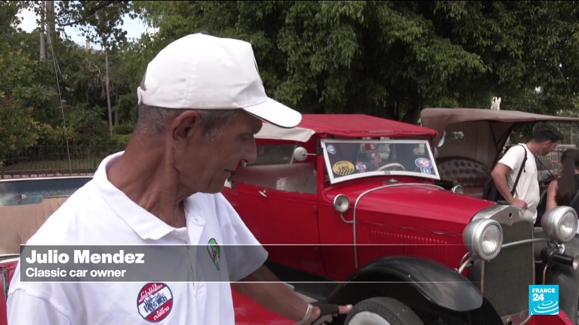 'Video thumbnail for Cuba: Vintage cars reborn in Havana'