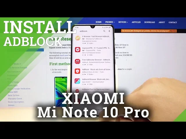 Video thumbnail for How to Install AdBlock in Xiaomi Mi Note 10 Pro - Activate Advertisement Blocking