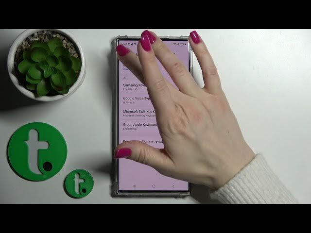 Video thumbnail for How to Install iPhone Keyboard on Samsung Galaxy S23 Ultra - Green Apple Keyboard App