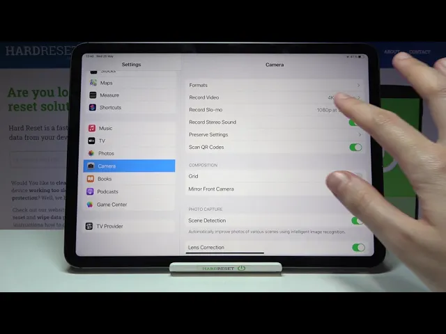 Video thumbnail for How to Change Slow Motion Speed on iPad Pro 2021 – Manage Camera Options