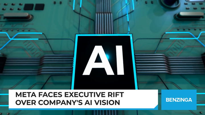 Video thumbnail for Meta Faces Executive Rift Over Company's AI Vision
