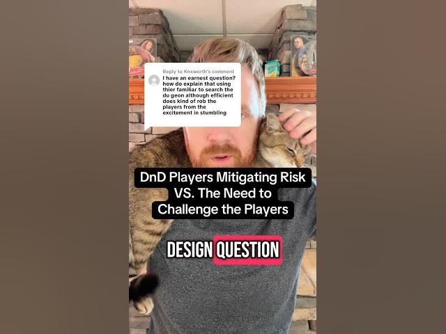 Video thumbnail for DnD players scouting with their familiar are being smart