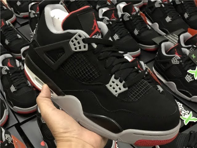 Video thumbnail for Beware of The Fake Air Jordan 4 Black Red “Bred”, How To Identify It Quickly?