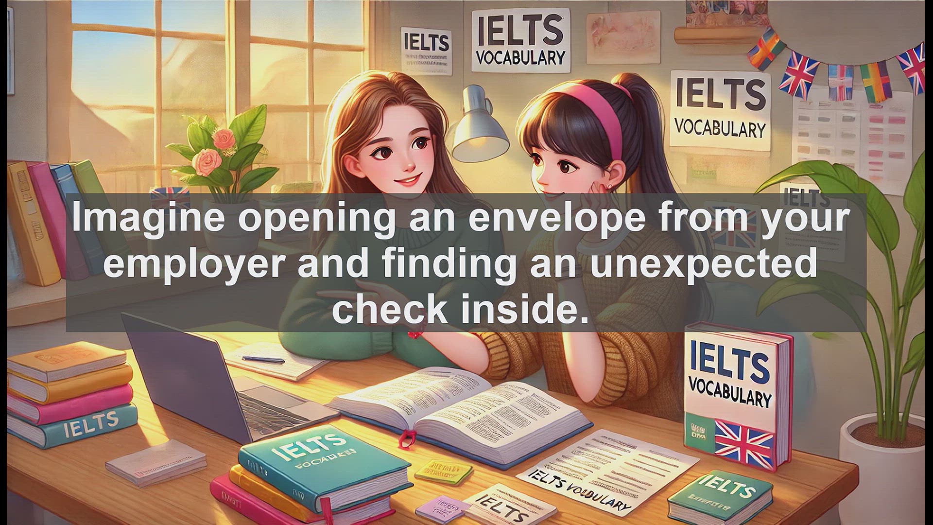 'Video thumbnail for 2500 Must Know IELTS 6.5 Vocabulary - Understanding 'Bonus': A Key Word for IELTS Vocabulary'
